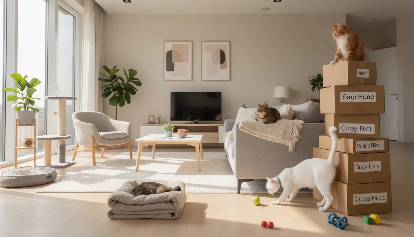découvrez des conseils pratiques pour préparer votre chat au déménagement et réduire son stress afin d'assurer son bien-être tout au long du changement.