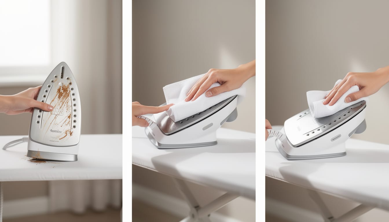 découvrez nos astuces simples et efficaces pour peler, nettoyer et faire briller la semelle de votre centrale vapeur, afin de garantir des performances optimales et un repassage sans accrocs.